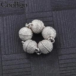 5 conjuntos de fecho magnético forte, conector de extremidade de miçangas, fivela de fixação de fecho magnético para pulseira diy, colar, decoração de fabricação de jóias - Image 4