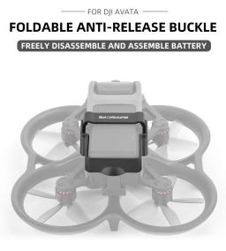 Fivela de bateria para Avata Drone, Anti-Loose Fixer Holder, Dobrável Bateria Safety Protection Cover, DJI Avata Acessórios - Image 2