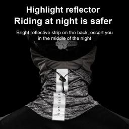 X-TIGER máscara facial anti-suor respirável correndo ciclismo cachecol bandana anti-uv gelo seda mountain bike esportes equipamento bandana - Image 3