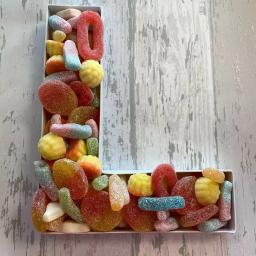 Caixa De Cartão Letter, Papel Mache Em Forma, Doces, Cereja, Gummy, Geléia, Embalagem De Feijão, Caixa De Chocolate Cheia, 8,18" - Image 4
