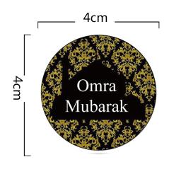 Selos decorativos e selos adesivos, Suprimentos decorativos, Presente do Hajj Mubarak - Image 4