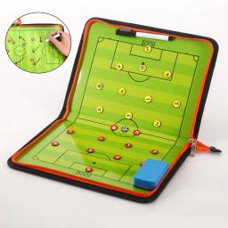 Portátil e dobrável Árbitro Coaching Board, Dry Erase Marker - Image 1