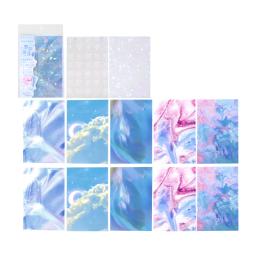 Adesivo de tamanho grande com textura bonita, 12 pcs, decoração para diy, diário, álbum, plano de fundo, decorativo, artesanato suprimentos - Image 5