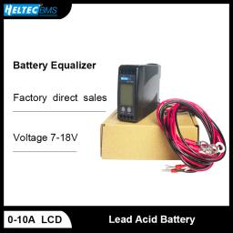 Heltec chumbo ácido bateria equalizador 10A, 12V Active Balancer, Lipo, Lifepo4 conectado em série paralela, medidor LCD para 24 V, 36 V, 48V, 96V - Image 3