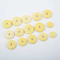 Falso couro Clarinete chave pads, acessórios para instrumentos musicais, anti-vibração, 16 pcs/set - Image 2