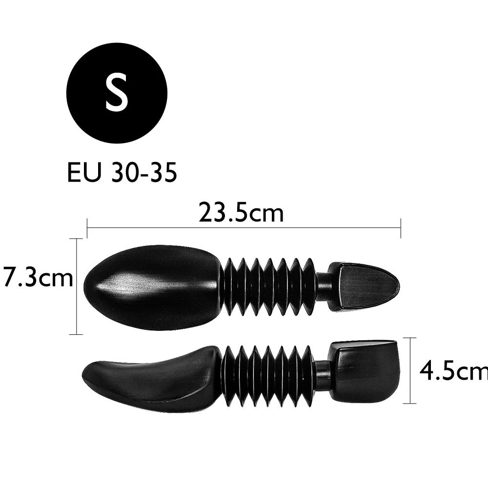 2 pçs maca de sapato telescópica plástico comprimento ajustável árvores de sapato evitar vinco rugas deformato sapato expansor titular shaper - Image 1