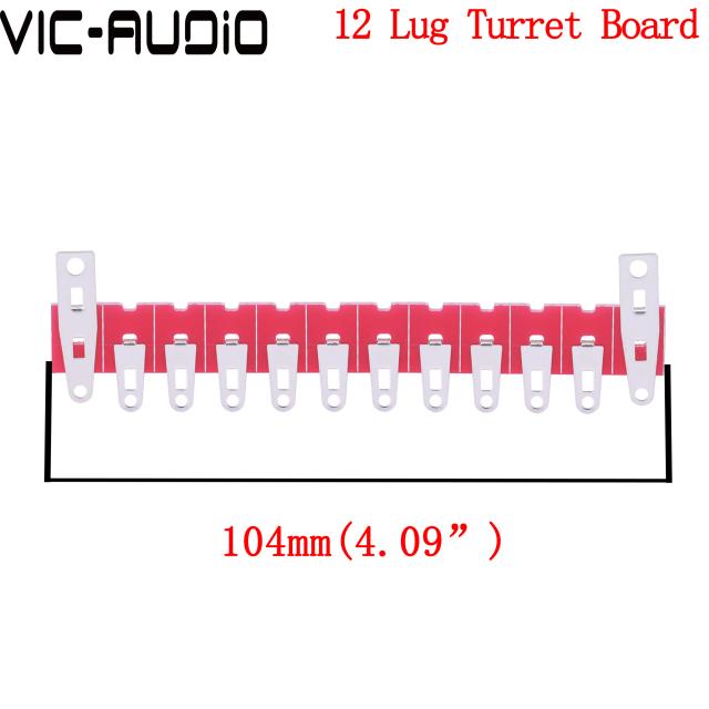 Amplificador de Áudio HiFi com Tubos e Terminais Banhado a Prata para DIY - 3 a 30 Lugs Disponíveis