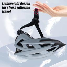 Capacete leve de bicicleta com alça lateral ajustável e chin, acessórios de bicicleta para homens e mulheres adultos, ajuste sugerido, 58-62cm - Image 4