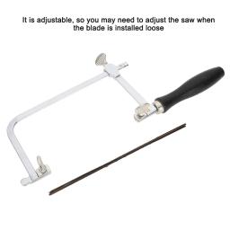 Ajustável Sawbow-Shaped Hacksaw Lâminas para Artesanato Jóias, DIY Ferramentas Manuais, Spiral Saw Blades, ajustável Saw, Sawbow - Image 3