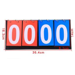 Futebol Flip Score Keeper, Placar portátil do tênis de mesa, Multi-função para o exercício, esporte do voleibol - Image 5