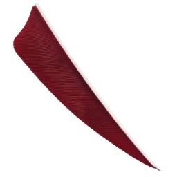 Asa Direita Fletching Seta Penas, Escudo Cortado, Caça Fletches, Tiro com Arco Acessórios DIY, 3 Polegadas, 50 Pcs - Image 5