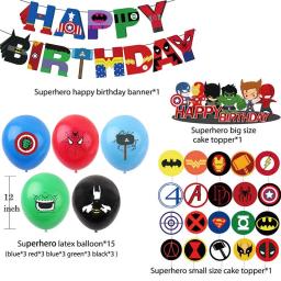 Marvel Super Hero Balão, Spiderman Aluminum Foil Balões, Kids Birthday Party Decoration, Os Vingadores Iron Man Suprimentos - Image 5