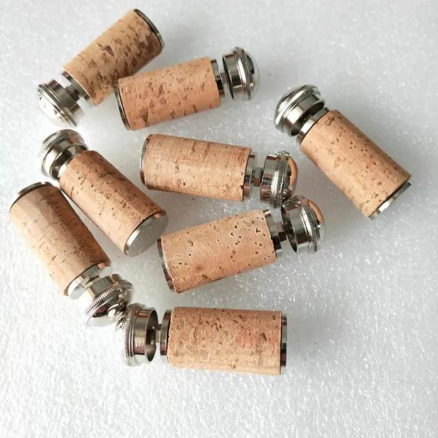 Conjunto de 8 Peças de Bloqueio para Flauta - Acessórios para Instrumentos de Sopro e Madeiras