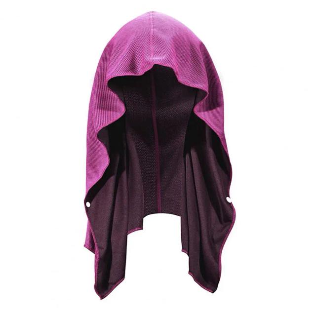 Toalha Hoodie Multifuncional: Secagem Rápida, Absorção de Suor e Proteção Solar para Atividades ao Ar Livre no Verão