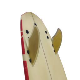 UPSURF-Keel Twin Fins para prancha de surf, Bamboo Fiber Fins, Twin Fins for Fish,Shortboard Fins, Double Tabs - Image 1
