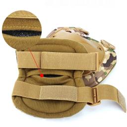 Airsoft Tático Joelho Cotovelo Protective Pads, Guard Gear Segurança, Combate, Paintball, Skate, Esportes ao ar livre - Image 3