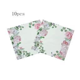 Conjunto Louça Festa Flor Dourada, Pratos De Papel Descartáveis, Copos, Guardanapos, Festa De Chá, Casamento, Chuveiro De Bebê, Aniversário, Suprimentos De Decoração - Image 5