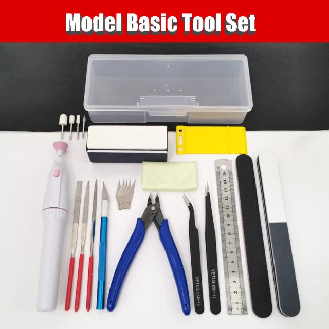 Kit de Ferramentas de Precisão para Modelismo e Artesanato - Essencial DIY