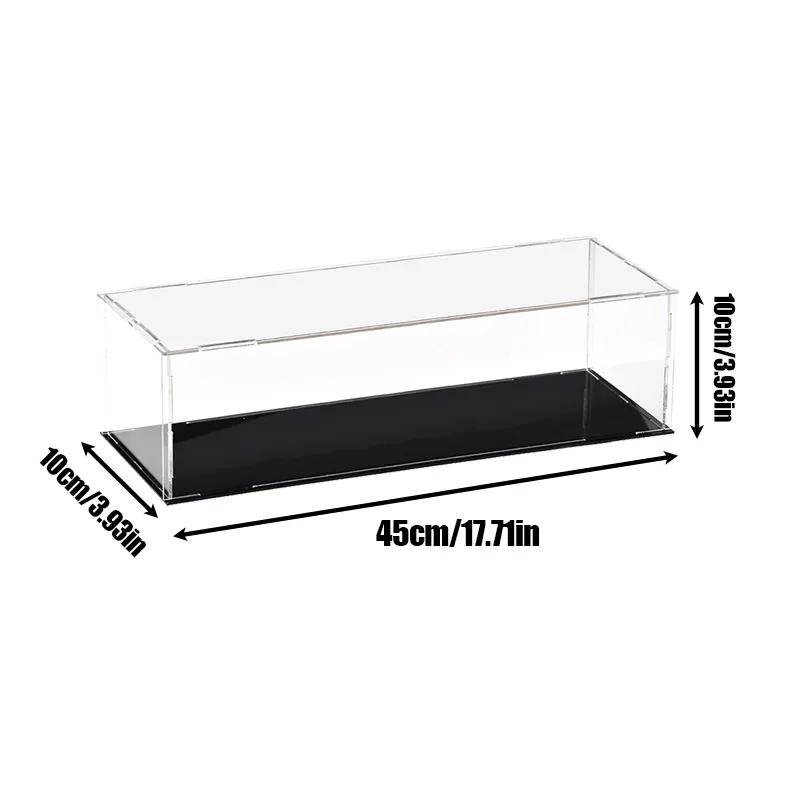 Acrílico Modelo Display Case para Coleção Figuras, armazenamento Organizer, Dustproof Box, Proteção, Collectibles, Collectibles - Image 1
