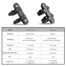 Suporte para garrafa de bicicleta adaptador de montagem silicone mtb bicicleta chaleira base suporte amplamente utilizado no guiador/tubo selim/quadro - Image 2