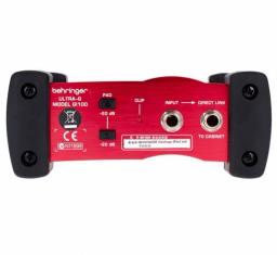 Behringer Direct Injection Box para aplicações de palco e estúdio, profissional e multiuso, Ultra-G GI100 - Image 3
