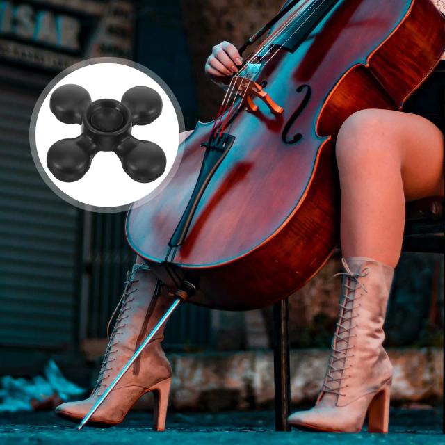Almofada Antideslizante para Endpin de Violoncelo - Suporte e Acessório Essencial para Instrumentos de Corda