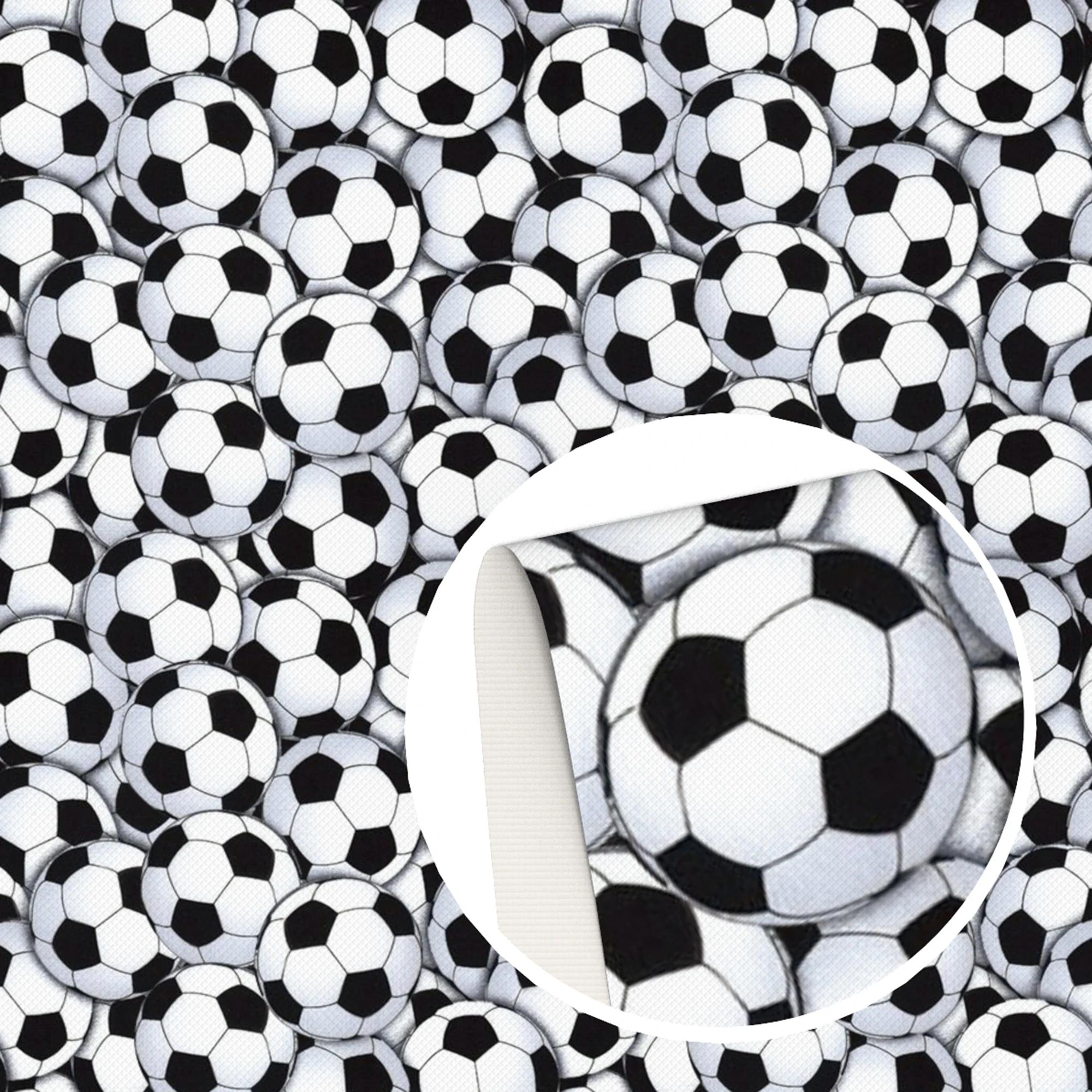 O futebol de beisebol dos esportes imprimiu o algodão puro do poliéster para costurar o vestido da criança da matéria têxtil doméstica que faz a tela macia tecida 50x145cm - Image 1
