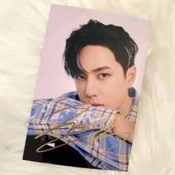 Wang yibo foto autografada o undomed lan wangji hd foto para fãs coleção presente - Image 6