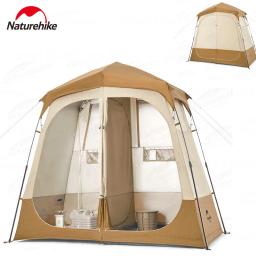 Naturehike-Tenda de chuveiro portátil ao ar livre, separação úmida e seca, barraca de acampamento automática, banho e banheiro móvel - Image 1