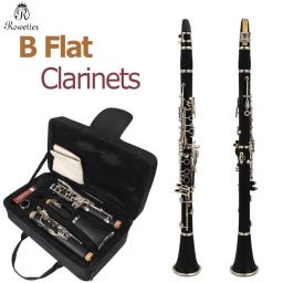Rowtter YCL-255 bb clarinete 17 chave sib klarnet/abs material do corpo clarinette - Image 1