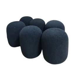 Tampa do microfone de alta densidade, espuma do pára-brisas do Mic para a maioria dos microfones padrão, 6pcs - Image 2