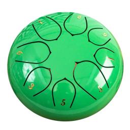 Tambor De Língua De Aço Com Chime De Chuva, Tambores De Mão, Instrumentos De Cura De Som, Tambor De Tanque De Chakra Para Educação Musical, Meditação E Ioga, Zen - Image 4