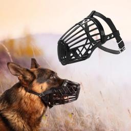 Focinho ajustável suprimentos para animais de estimação cão cesta de plástico puppy boca capa anti-latido suprimentos para animais de estimação - Image 3