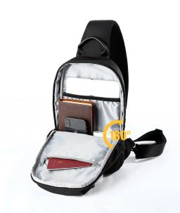 Moyyi simples moda à prova dwaterproof água náilon homem estilingue saco melhor leve crossbody saco de peito feminino esporte viagem um ombro - Image 3