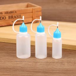 Recarregáveis plástico cerâmica cerâmica cerâmica ferramentas, Squeezable agulha garrafa, Point Line, DIY Polymer Clay ferramentas, presentes, 10 ml, 20 ml, 30ml, 5pcs - Image 4