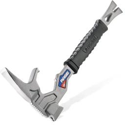 Multifuncional Hard Hammer com Crowbar, Fire Rescue Tool, Demolition Hand Tool, Outdoor - Image 1