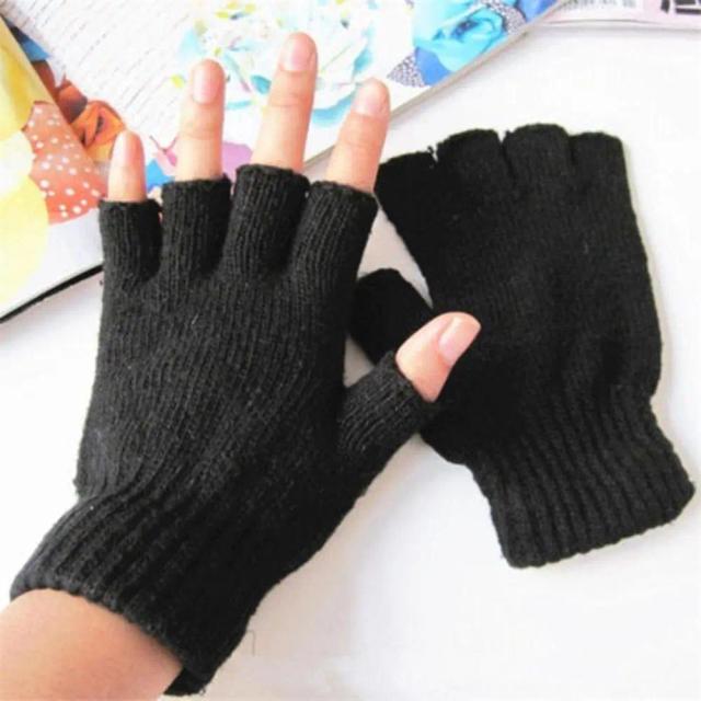 Luvas de Esqui Femininas Inverno Velo Quente Pelúcia Impermeável Touchscreen