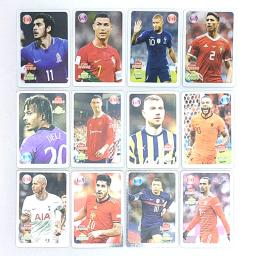 Football Star Cards Collection, Cristiano Ronaldo, Leo, Messi, Mbappé, Lottin, brinquedos Rare Game, Natal, aniversário, 180 pcs - Image 2