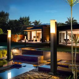 Alumínio moderno e minimalista quadrado jardim villa parque luzes da paisagem, luzes led do gramado, luzes do pátio à prova dwaterproof água ao ar livre - Image 5