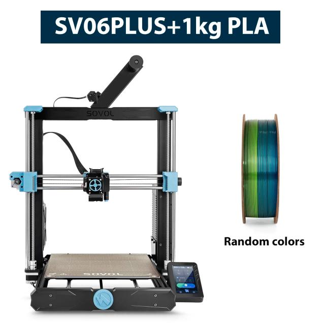 Impressora 3D SV06 Plus de Drive Direto - Grande Tamanho, 150mm, Alta Velocidade e Temperatura de 300 °C