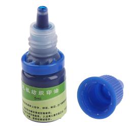 Tinta de impressão têxtil, impermeável, tinta especial para estudantes, carimbo infantil, preto vermelho e azul, 5ml - Image 6