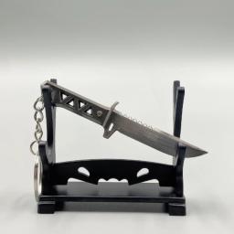 Xenohunter faca corpo a corpo brinquedo modelo, Valorant Arma, Metal Game Reaver, Coleção Chaveiro Periférico, Desktop Display, 9cm - Image 2
