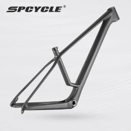 Spcycle M08 T1000 Quadro MTB de Carbono 29er Viagem 110mm BSA 73mm Ângulo do tubo principal 67 °   Quadro de carbono para mountain bike com geometria moderna 29 - Image 1