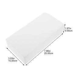 Blocos de Espuma Densa (4 Peças) para Artesanato DIY, Cubos Brancos para Escultura, Pintura, Colagem, Fixação, Aprendizagem Criativa e Projetos Escolares de Arte - Image 2