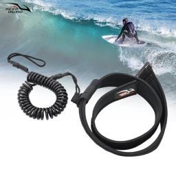 Corda de segurança para surf Stand Up Paddles Cordas de surf Trela da placa de segurança TPU Anti-lost Spiral Lanyard Acessórios de surf 6mm - Image 1