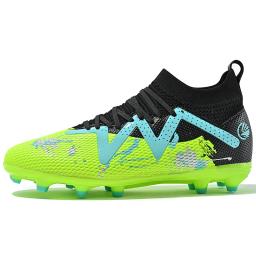 Botas de futebol masculinas tf/fg chuteiras de futebol profissional sapatos de treinamento ao ar livre alta qualidade bota de campo de futebol criança tênis de futebol - Image 3