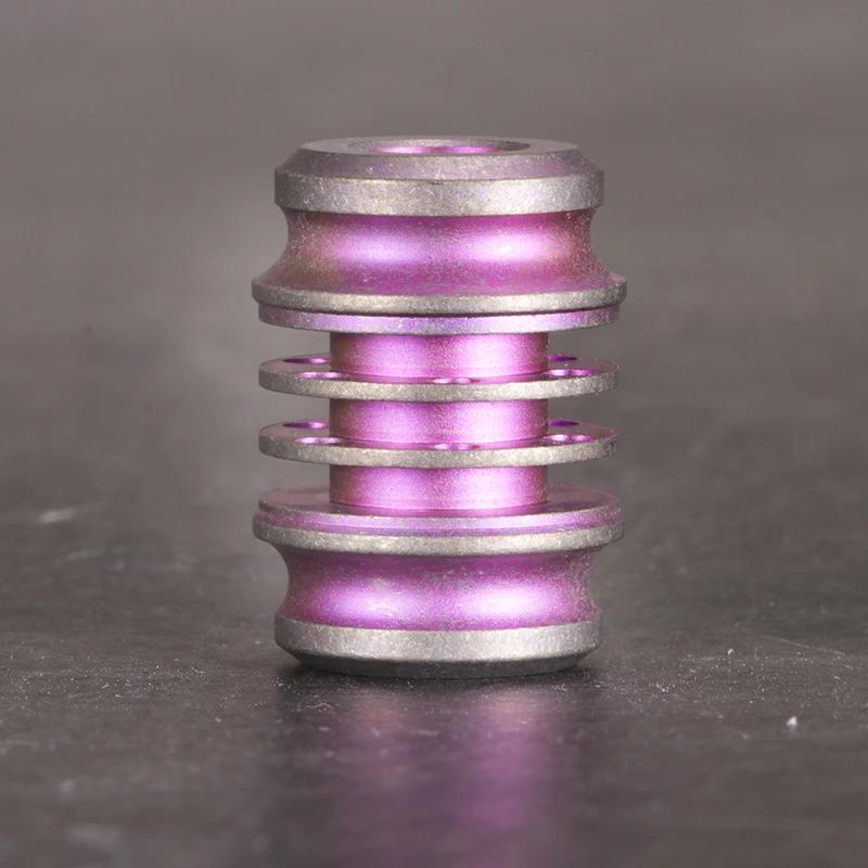 Liga de titânio TC4 Faca Beads e Cordão Paracord Corda, Pingentes ao ar livre, EDC Multi Ferramentas, Camping Sobrevivência, Pingentes, V, DIY - Image 1