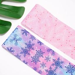 Grosgrain cetim fitas para arcos, Deometria impressa, Artesanato Decoração, Embalagem Suprimentos, DIY, 5 jardas 70929 - Image 3