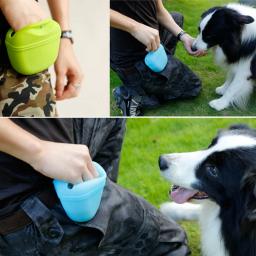 Portátil Pet Dog Training cintura Bag, Treat Snack Bait, obediência, agilidade, ao ar livre Feed Storage Pouch, Food Reward Bags - Image 2