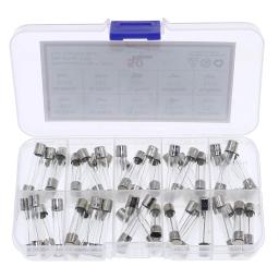50 pces 6x30mm lentos sopro tubo de vidro fusível sortidas caixa kits t1a 2a 3a 3.15a 5a 6.3a 8a 10a 12a 15a - Image 2
